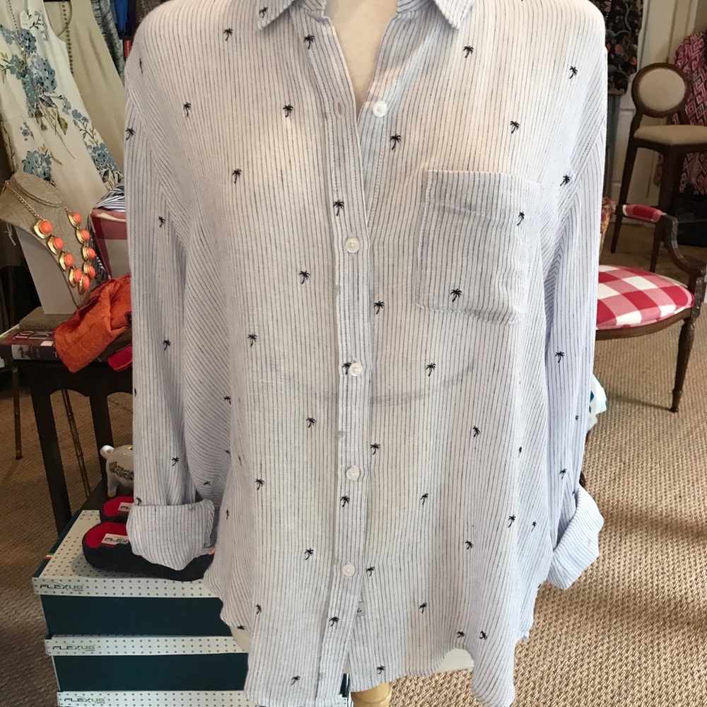 Rails- Charli button down blouse